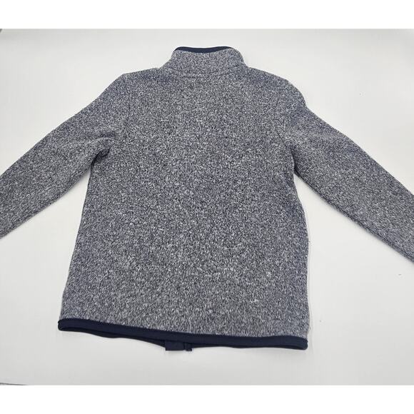 Old Navy Boy 4T Heathered Sweater Jacket School Casual Warm Soft Pockets - Picture 2 of 9